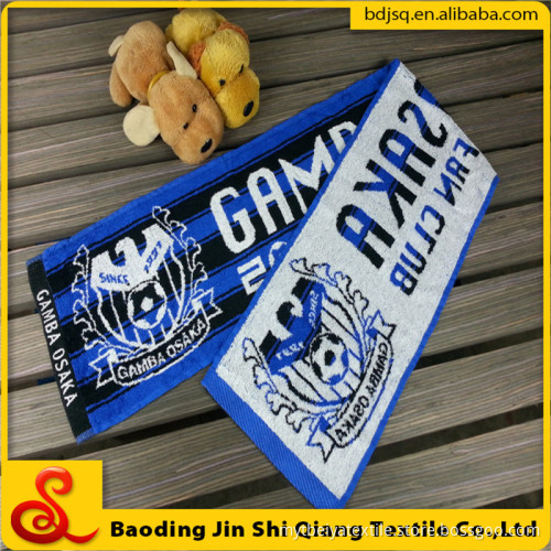 Hot Selling!!! New Style export to japan yarn dyed jacquard words cotton wiping the sweat towels Sports Towel
